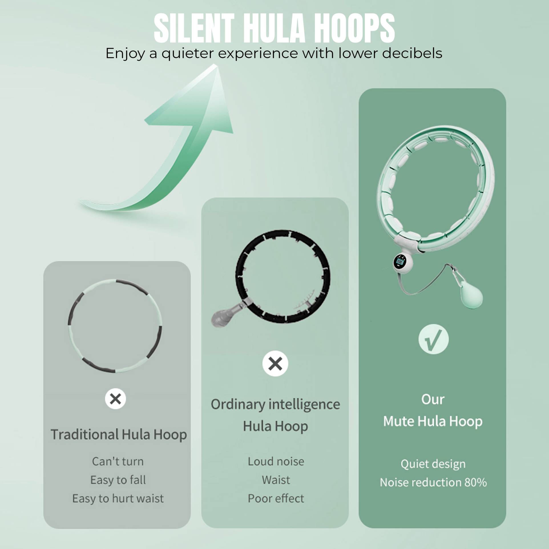 Green K-Mart Iconic Smart Hula Hoops