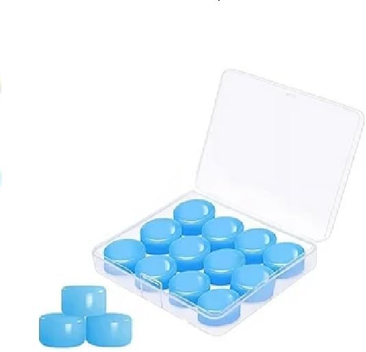 Silicone Ear Plugs for Sleep│27db Waterproof Moldable Earplugs for Sleep│Reusable Wax Ear Plugs for Sleeping Noise Cancelling Ear Plugs for Concerts, Swimming, Snoring, Concentrating (16)