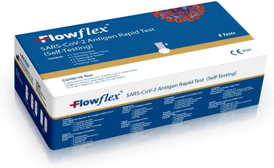 Home Test Kit For SARS-CoV-2 Self-Care | Effortless Self-Testing Using Lateral Flow Tests | Rapid Results Within 15 Minute | Detection Of SARS-CoV-2 Antigen | Non-Invasive Nasal Swab | (5)