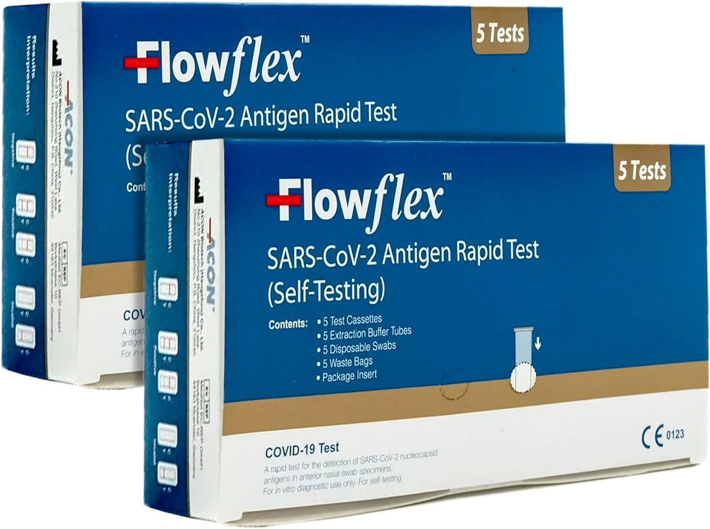 Covid-19 Rapid Test | One-Step Lateral Flow Test Kit | Covid Test for Sars-CoV-2 Antigen Covid Tests Kit | Antigen Self Testing Rapid Test Not For Travel, 10 Test Pack